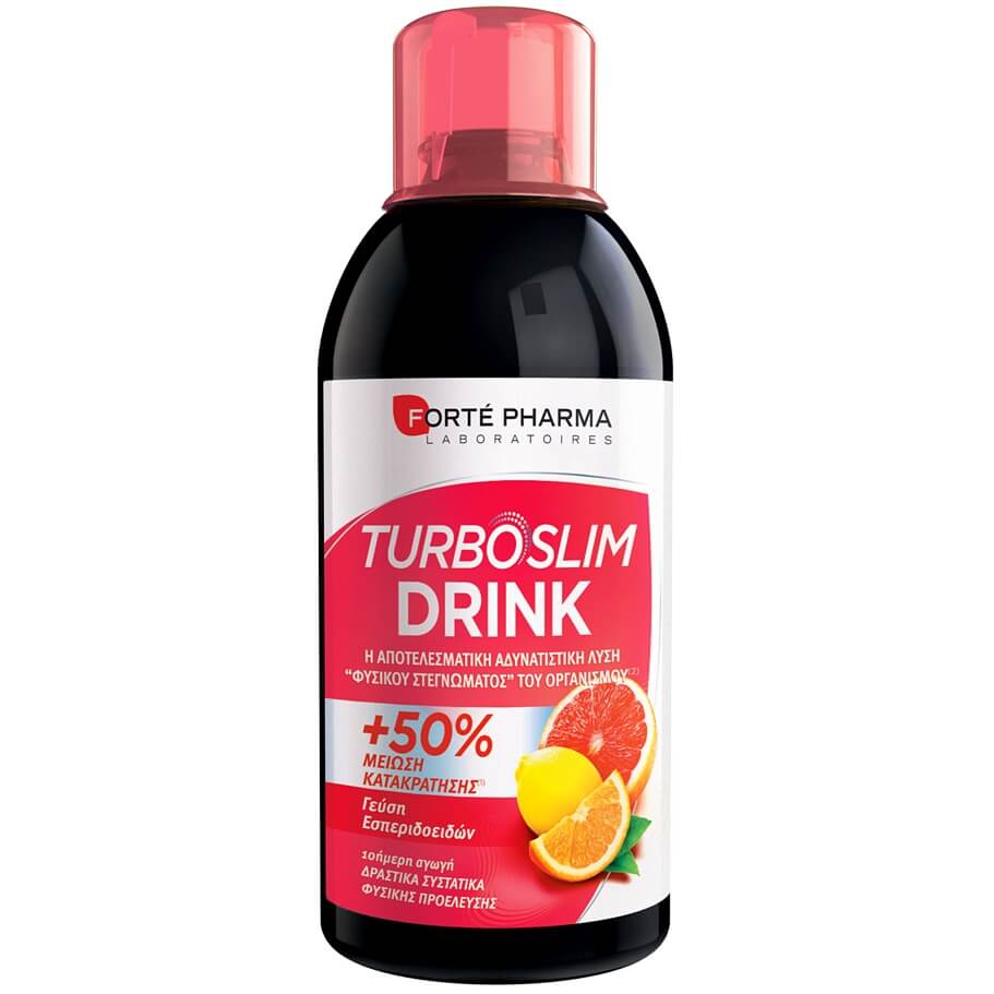 Forte Pharma Turboslim Drink Γεύση Εσπεριδοειδών 500ml