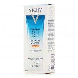 VICHY Mineral 89 Light Ενυδατική Κρέμα Προσώπου Ημέρας με SPF50 για Ευαίσθητες Επιδερμίδες 50ml