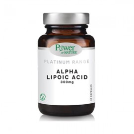 Power Health Platinum Alpha Lipoic Acid 300mg, Αντιοξειδωτικό Συμπλήρωμα Διατροφής 30caps.