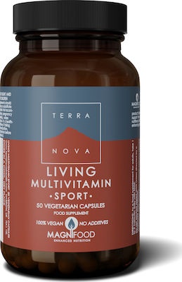 Terranova Living Multivitamin Sport Πολυβιταμίνη για τις Καθημερινές Ανάγκες των Αθλητών, 50caps