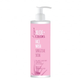 ALOE+ COLORS Face Wash Sensitive Καθαριστικό Gel Προσώπου για Ευαίσθητη Επιδερμίδα 250ml