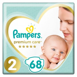 Pampers Premium Care Πάνες Μέγεθος 2 4-8 Κg 68 Πάνες