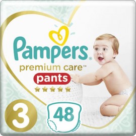 Pampers Premium Care Pants No 3 (6-11Kg) 48τμχ