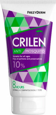 Frezyderm Crilen Anti Mosquito 10% 150ml Γαλάκτωμα με Εντομοαπωθητική Δράση