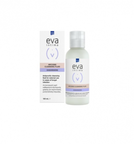 Intermed Eva Mycosis Intimate Wash Υγρό Καθαρισμού Των Έξω Γεννητικών Οργάνων Με Αντικνησμική Δράση 100mL