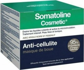 Somatoline Cosmetic Anti-Cellulite Mud Masque 500g Μάσκα Σώματος με Άργιλο Κατά της Κυτταρίτιδας με Αποτέλεσμα Φρεσκάδας