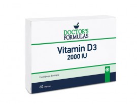 Doctors Formula Vitamin D3 2000IU 60 soft caps