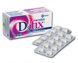 UNIPHARMA D3 FIX EXTRA (Vitamin D3) 2000IU 60tabs