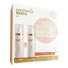 Panthenol Extra Sun Care Color Gel-Cream SPF50 2x50ml & Υφασμάτινο Λαστιχάκι Μαλλιών Dalee