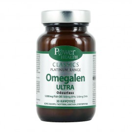 POWER HEALTH Classics Platinum Omegalen Ultra Συμπλήρωμα Διατροφής για την Ενίσχυση της Καρδιά & του Εγκεφάλου 30caps