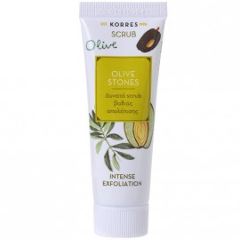 Korres Scrub Olive Stones Δυνατό Scrub Βαθιάς Απολέπισης 18ml