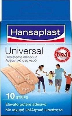 Hansaplast Universal Ανθεκτικά στο Νερό 10 τμχ