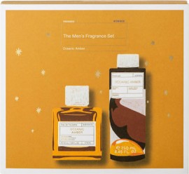 Korres The Mens Fragrance Set Oceanic Amber Eau De Toilette-Άρωμα με Νότες από Μέντα και Κάρδαμο, 50ml & Oceanic Amber Shower Gel-Αφρόλουτρο, 250ml