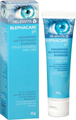 Helenvita Blephacare Gel Οφθαλμικό Τζελ για την Καθημερινή Περιποίηση & Υγιεινή των Βλεφάρων, 60 gr