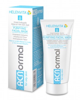 Helenvita ACNormal Purifying Facial Mask, Μάσκα Καθαρισμού Προσώπου για Λιπαρή-Ακνεϊκή Επιδερμίδα 75ml