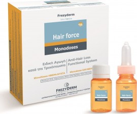 Frezyderm Hair Force Monodose Day / NightΕιδική Αγωγή κατά της Τριχόπτωσης για Άνδρες & Γυναίκες, 14x10ml