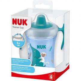 Nuk Trainer Cup 6m+ Εκπαιδευτικό Ποτηράκι με Ρύγχος Μπλε 230ml