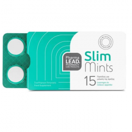 Pharmalead Slim Mints, Συμπλήρωμα Διατροφής Για Μείωση Της Όρεξης 15τμχ.