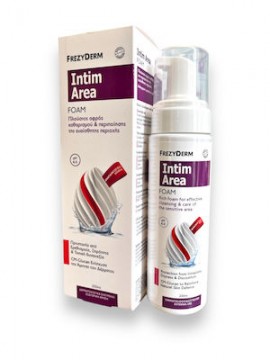 Frezyderm Intim Area Foam pH 4.0, Πλούσιος Αφρός Καθαρισμού & Περιποίησης της Ευαίσθητης Περιοχής 200ml