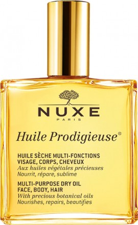 Nuxe Huile Prodigieuse Dry Oil Ξηρό Ενυδατικό Λάδι για Πρόσωπο, Μαλλιά & Σώμα, 100ml