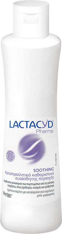 Lactacyd Pharma Soothing Καταπραϋντικό Καθαριστικό Ευαίσθητης Περιοχής 250ml.