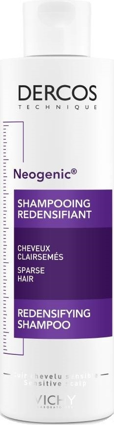 Vichy Dercos Neogenic Shampoo, Σαμπουάν για την Αύξηση της Πυκνότητας του Τριχωτού 200ml