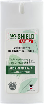 Menarini Mo-Shield Family Εντομοαπωθητικό Spray Απωθητικό Υγρό για Κουνούπια Σκνίπες Κατάλληλο για Παιδιά 75ml