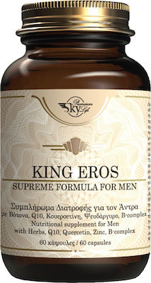 Sky Premium Life King Eros, Συμπλήρωμα Διατροφής για βελτίωση της Σεξουαλικής Ζωής του άντρα , 60 κάψουλες