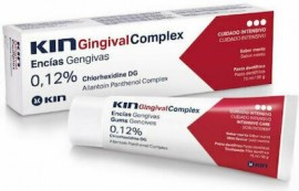 Kin Gingival Toothpaste Οδοντόπαστα 75ml. Ενισχύει τη μείωση της οδοντικής πλάκας, βοηθάει, ενισχύει και δυναμώνει τα ευαίσθητα ούλα.