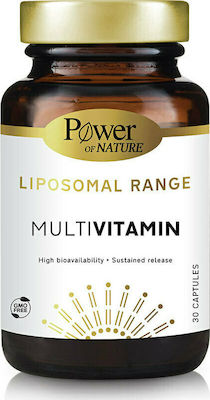 Power Health Liposomal Range Multivitamin Συμπλήρωμα Διατροφής για την Ενδυνάμωση του Οργανισμού & Παραγωγή Ενέργειας, 30s caps
