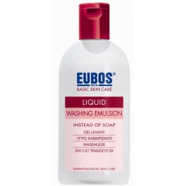 Eubos Liquid Red Washing Emulsion 200ml - Υγρό Καθαρισμού Προσώπου Σώματος