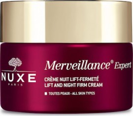 Nuxe Merveillance Lift & Night Cream Συμπυκνωμένη Kρέμα Νύχτας Για Διόρθωση Ρυτίδων 50ml