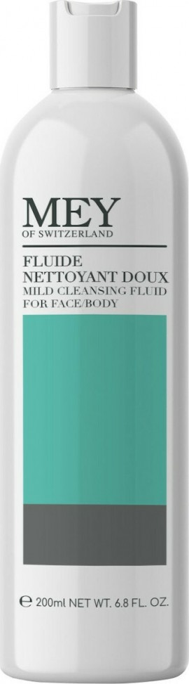Mey Mild Cleansing Fluid (200ml) - Ήπιο Υγρό Καθαρισμού, Πρόσωπο & Σώμα
