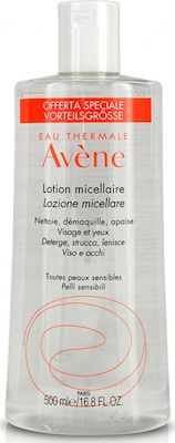 Avene Lotion Micellaire, Απαλή Λοσιόν Καθαρισμού Μακιγιάζ 500ml
