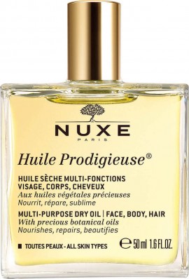 Nuxe Huile Prodigieuse, Ξηρό Ενυδατικό Λάδι για Πρόσωπο, Σώμα & Μαλλιά, 50ml
