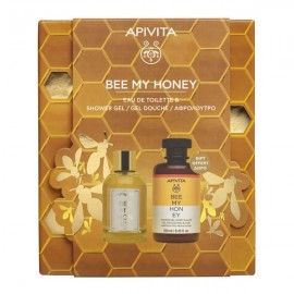 Apivita Promo Bee My Honey Eau De Toilette Άρωμα 100ml & Δώρο Shower Gel With Honey & Aloe Αφρόλουτρο Με Μέλι & Αλόη 250ml