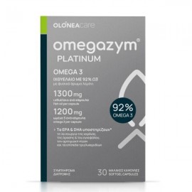 Olonea Omegazym Platinum Ιχθυέλαιο 1300mg 30 μαλακές κάψουλες