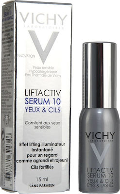 Vichy Liftactiv Serum 10 Eyes & Lashes 15ml - Αντιγηραντικός Ορός Για Μάτια & Βλεφαρίδες