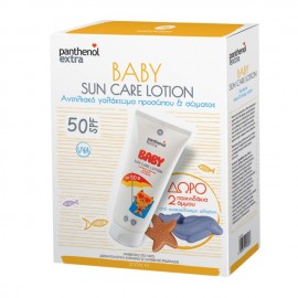 Panthenol Extra Panthenol Extra Baby Sun Care Lotion SPF50 Αντιηλιακό Γαλάκτωμα για Πρόσωπο & Σώμα, 200ml