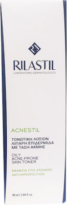 Rilastil Acnestil Oily Acne-Prone Skin Toner 90ml - Τονωτική Λοσιόν Για Λιπαρή Επιδερμίδα Με Τάση Ακμής
