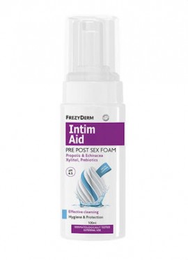 Frezyderm Intim Aid Pre Post Sex Foam Ph4.5 Αφρός Καθαρισμού Ευαίσθητης Περιοχής Πριν Έναρξη Σεξουαλικών Επαφών 100ml