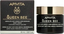 Apivita NEW Queen Bee Κρέμα Νύχτας Απόλυτης Αντιγήρανσης & Εντατικής Θρέψης, 50ml