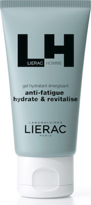 Lierac Homme Gel Anti Fatigue Hydrate & Revitalise Ανδρικό Ενυδατικό Τζελ Κατά Της Κούρασης 50ml