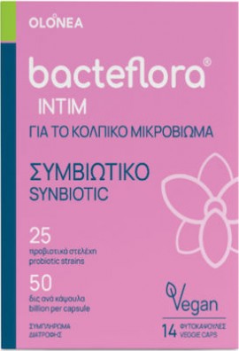 Olonea Bacteflora Intim για το Κολπικό Μικροβίωμα, 14caps