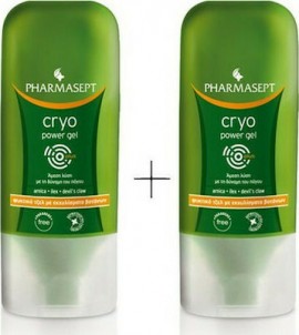 Pharmasept Promo Cryo Power Body Gel 2x100ml Καταπραϋντικό Gel Ψυκτικής Δράσης με Εκχυλίσματα Βοτάνων