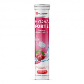 Forte Pharma Hydra Forte Cherry (24eff.tabs) - Ηλεκτρολύτες για Αποτελεσματική Ενυδάτωση, Γεύση Κεράσι