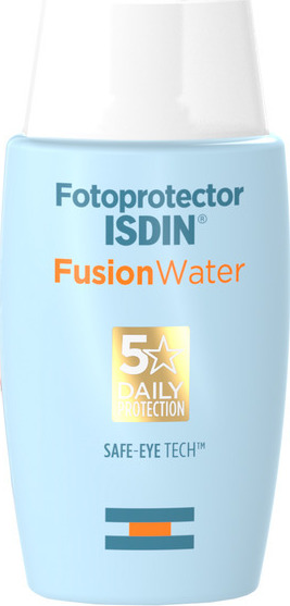 Isdin Fotoprotector Fusion Water SPF 50+ Ανάλαφρης Υφής Αντηλιακό Προσώπου για Εξωτερικές Δραστηριότητες, 50ml
