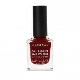 Korres Βερνίκι Νυχιών Gel Effect Nail Colour No59 Wine Red 11ml