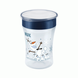 NUK Disney Frozen Magic Cup Sippy Cup, 360° Anti-Spill Rim, Bpa-Free, 8+ Months, 230ML (τυχαία επιλογή σχεδίου και χρώματος)