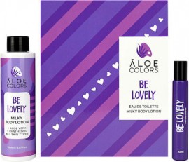 Aloe+ Colors Promo Be Lovely Eau De Toilette Γυναικείο Άρωμα 10ml & Be Lovely Milky Body Lotion Γαλάκτωμα Σώματος 150ml